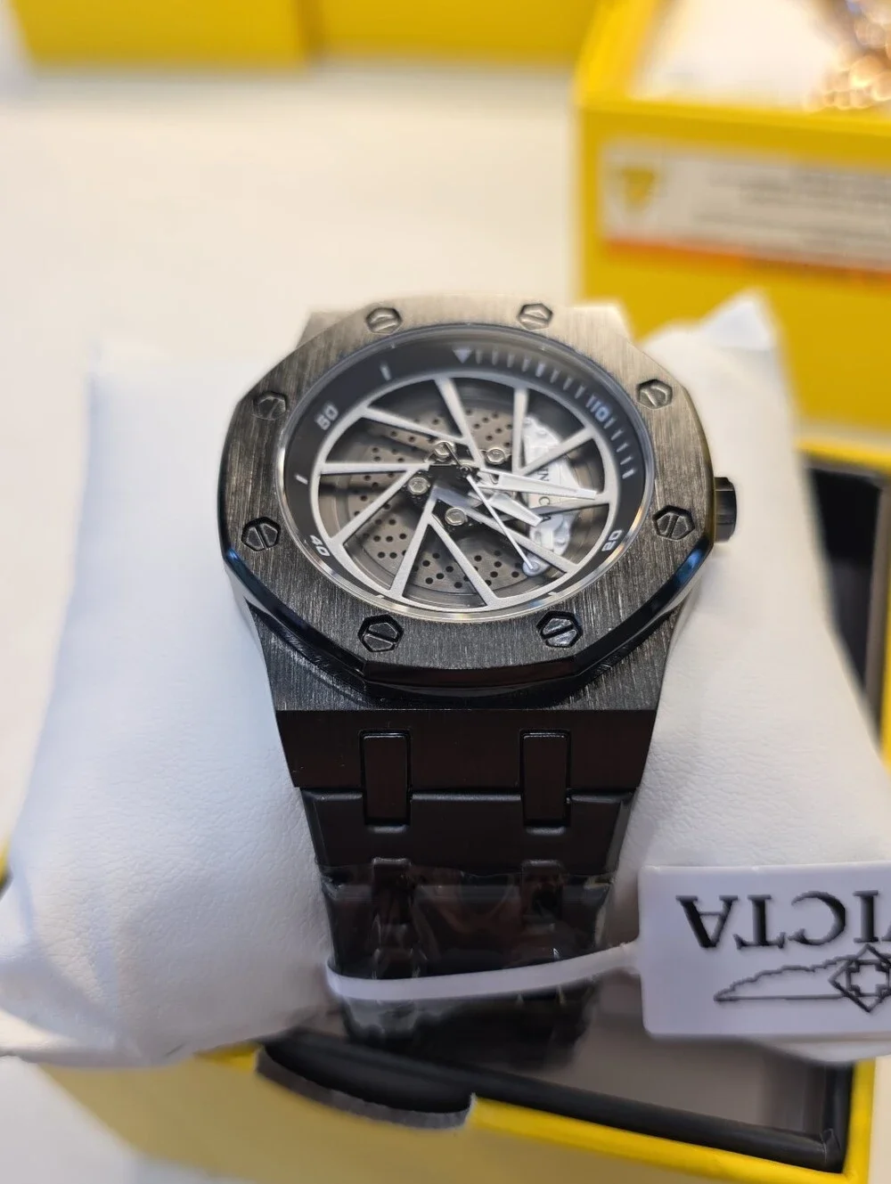 331.  Invicta Speedway Rim Men's Watch - 42mm, Black (70037)